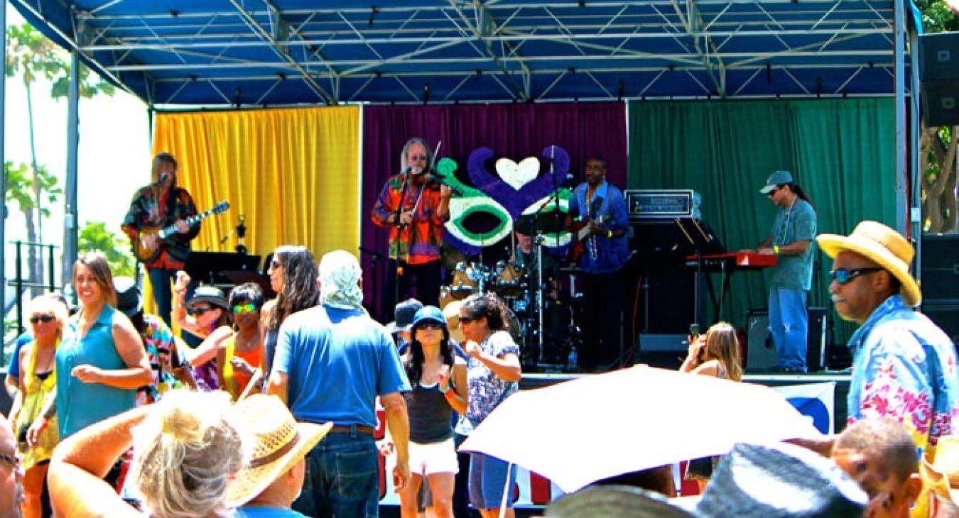 Jimbo Ross and the Bodacious Band Live at the Long Beach Blues Bayou Festival. 